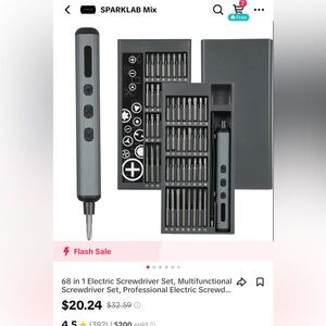 Electric screw driver
